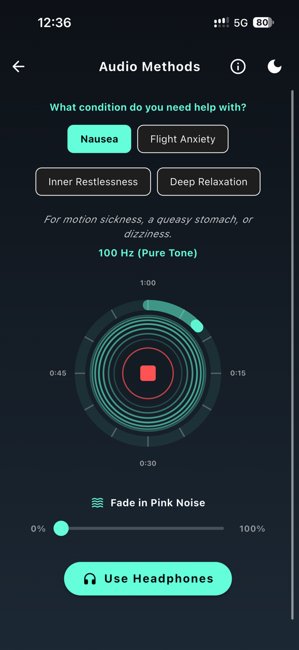 Audio Methods for relaxation
